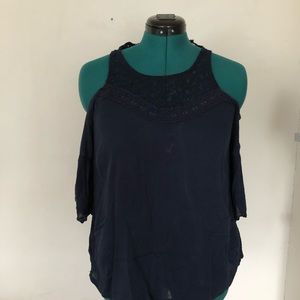 Hollister cold-shoulder top